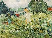 Vincent Van Gogh, Marguerite Gachet in the Garden